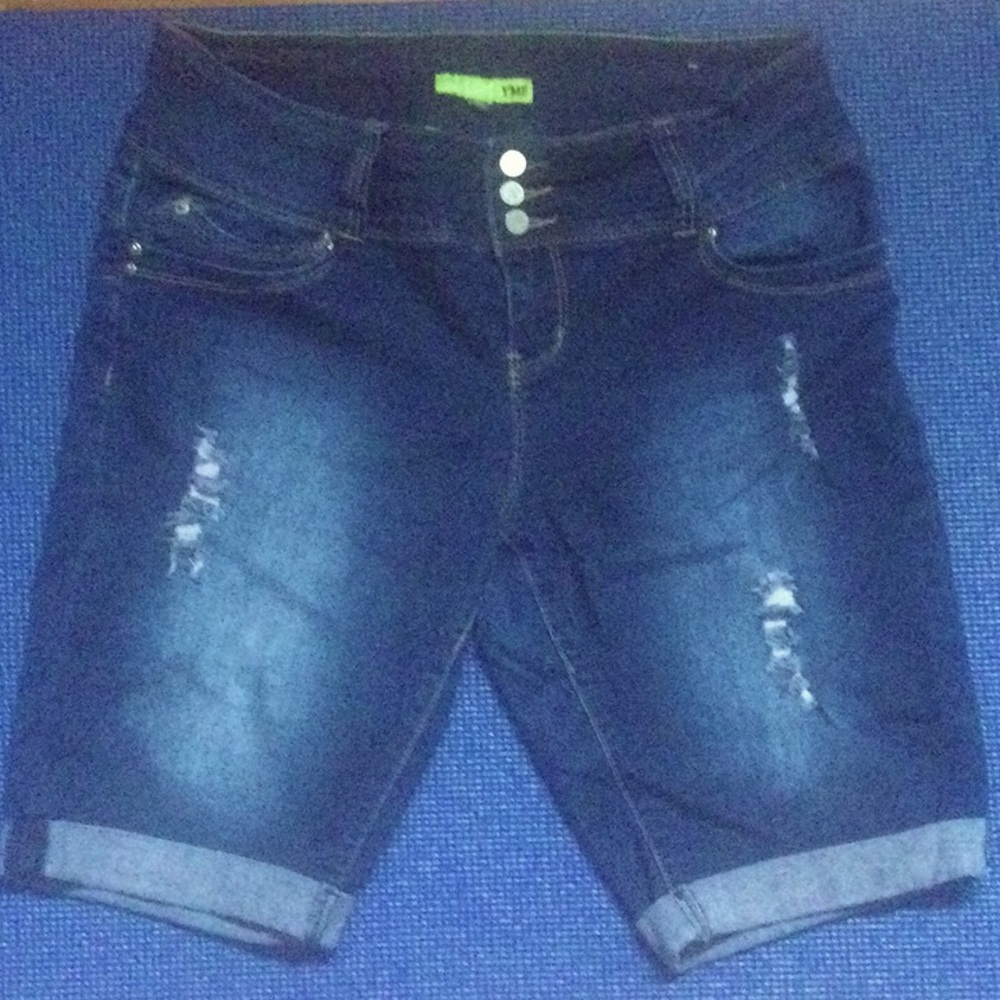 Stretch Jean shorts